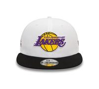 New Era 9FIFTY Casquette Snapback LA Lakers White Crown Patch Noir, multicolore, S/M