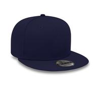 New Era 9Fifty Snapback Cap Bleu foncé Tonal Blank - Casquette Unisexe sans Logo