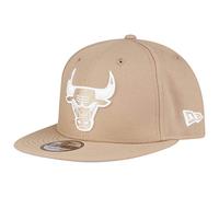 New Era 9Fifty Snapback Cap - Chicago Bulls Camel Beige
