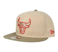 New Era 9Fifty Snapback Cap - Chicago Bulls Camel Beige Oliv