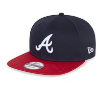New Era Atlanta Braves MLB Essentials Navy Red 9Fifty Snapback Cap - S-M (6 3/8-7 1/4)