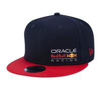 New Era Casquette 9Fifty Snapback Red Bull Racing Bleu marine Visière plate ajustable