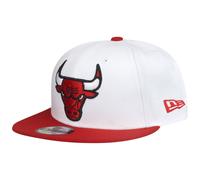 New Era 9Fifty Snapback Cap - XL LOGO Chicago Bulls blanc