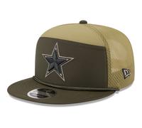 New Era 9fifty Split Panel Cap - Salute Dallas Cowboys