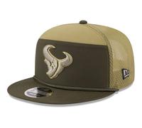 New Era 9fifty Split Panel Cap - Salute Houston Texans