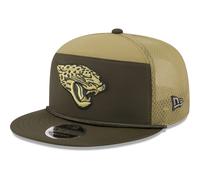 New Era 9fifty Split Panel Cap - Salute Jacksonville Jaguars