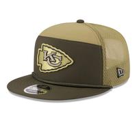 New Era 9Fifty Split Panel Cap - SALUTE Kansas City Chiefs