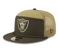 New Era 9fifty Split Panel Cap - Salute Las Vegas Raiders