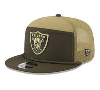 New Era 9Fifty Split Panel Cap - SALUTE Las Vegas Raiders