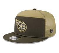 New Era 9fifty Split Panel Cap - Salute Tennessee Titans