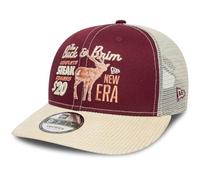 New Era 9Fifty Trucker Snapback Cap - Outdoor Forest Red