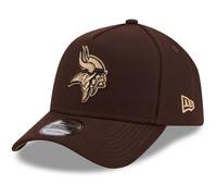 New Era 9Forty A-Frame Cap - Minnesota Vikings burnt wood