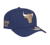 New Era 9Forty A-Frame Snapback Cap - Chicago Bulls Navy