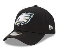 New Era Philadelphia Eagles NFL Evergreen Noir Casquette Réglable du Modèle 9Forty A-Frame
