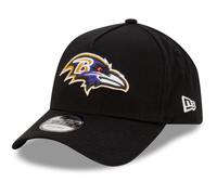 New Era Baltimore Ravens NFL Evergreen Noir Casquette Réglable du Modèle 9Forty A-Frame