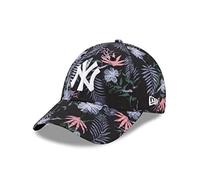 New Era 9Forty Basecap Von New York Yankees Florales Design verstellbar Schwarz - One-Size