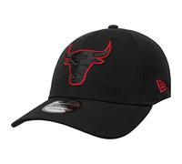 New Era 9Forty Casquette de Baseball, Motif Chicago Bulls, avec visière incurvée, NBA