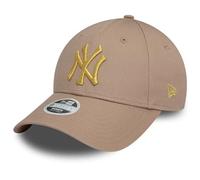 New Era Metallic Logo 9forty New York Yankees Cap Beige