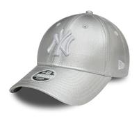 New Era 9Forty Femme Cap - Metallic Denim NY Yankees Argent