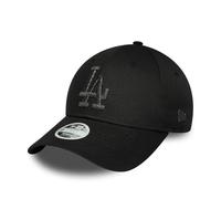 New Era Casquette femme 9FORTY Logo métallique Los Angeles Dodgers Noir Unique
