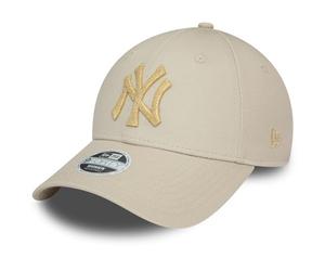 New Era 9Forty Femme Cap - Metallic New York Yankees Stone