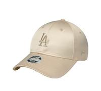 New Era Casquette Femme 9FORTY Satin strass Los Angeles Dodgers Beige