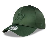 Casquette New Era Satin 9FORTY Athletics vert foncé