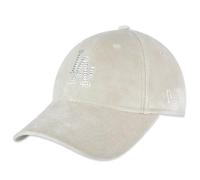 Casquette New Era Velour Diamante 9Forty MLB Los Angeles Dodgers beige blanc femme