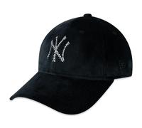 New Era 9Forty Femme Cap - Velour Diamante NY Yankees Noir