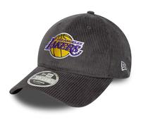 Casquette New Era Cord MC 9FORTY Los Angeles Lakers gris lilas jaune