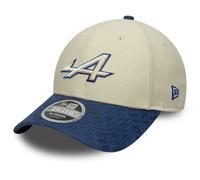 Casquette - NEW ERA - 9FORTY M-Crown Adjustable Alpine Racing Heritage - Beige/bleu foncé - Strapback - Brodée Taille unique