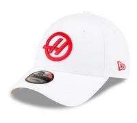 New Era 9Forty Snapback Cap - F1 HAAS Team Blanc