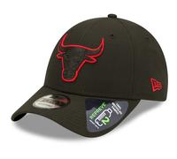 New Era 9Forty Casquette de Baseball, Motif Chicago Bulls, avec visière incurvée, NBA