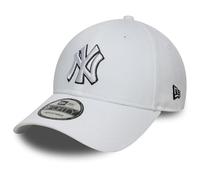New Era 9Forty Strap Cap - Outline New York Yankees Blanc