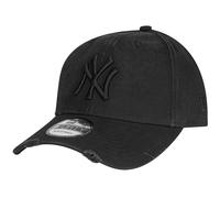 New Era 9Forty Strapback Cap - DISTRESSED NY Yankees noir