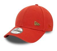 New Era 9Forty Strapback Cap - METAL PIN BADGE rusty red