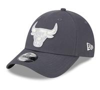 New Era 9Forty Strapback Cap - Metallic Chicago Bulls