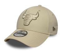 New Era 9Forty Strapback Cap - Outline Chicago Bulls Beige