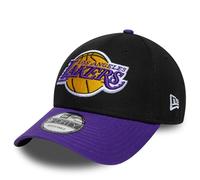 New Era Casquette 9FORTY – Patch latéral NBA Los Angeles Lakers noir violet jaune