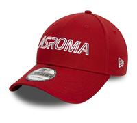 New Era 9Forty Strapback Cap - WORDMARK AS Roma rouge
