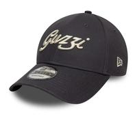 New Era 9forty Strapback Cap - Wordmark Moto Guzzi Charcoal