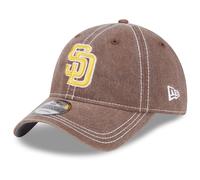 New Era 9Twenty Cap - WASHED San Diego Padres vintage brun