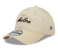 New Era 9Twenty Casual Cap - MIDI Brand Script Beige