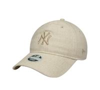 New Era Casquette 9TWENTY MLB New York Yankees Unisexe Beige Taille One Size