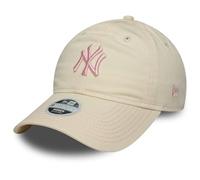 New Era 9Twenty Femme Cap - Washed New York Yankees Beige