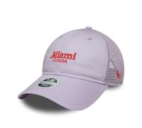 New Era 9TWENTY Miami Florida Casquette trucker pour femme Violet pastel, Violet, taille unique
