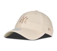 New Era WMNS LINEN 9TWENTY NEW YORK YANKEES men Caps beige taille: ONE SIZE