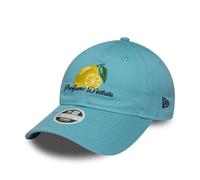 New Era 9Twenty Phrase Casquette Femme Citron Bleu Clair