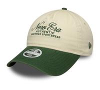 New Era 9Twenty Strapback Femme Cap - BRAND SCRIPT beige