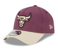 New Era A-Frame 9forty Cap Moleskin Chicago Bulls Maroon